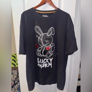 Voodoo doll bunny lucky charm shirt